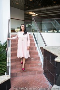 Blush Nursing Dress