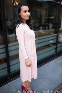 Blush Nursing Dress