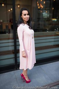 Blush Nursing Dress