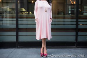 Blush Nursing Dress