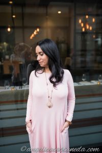 Blush Nursing Dress